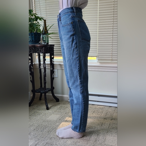 Vintage NY Line Mom Jeans Sz 8 Tapered Fit High Waist - Picture 15 of 16